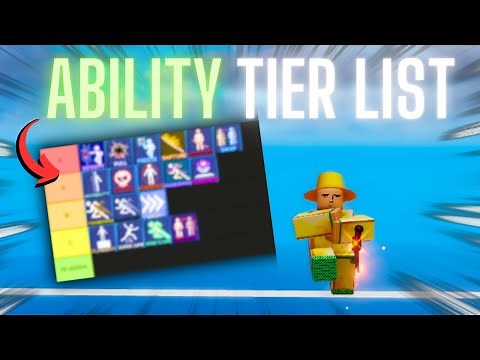 [UPDATED] All Abilities Tier List In Blade Ball Roblox..