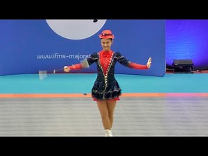 Majorettes *DIAMENT Płońsk* solo BATON / Mažoretki- Ostrava 2025 WM Championship