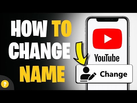 How to Change Your Name on YouTube | Tutorial