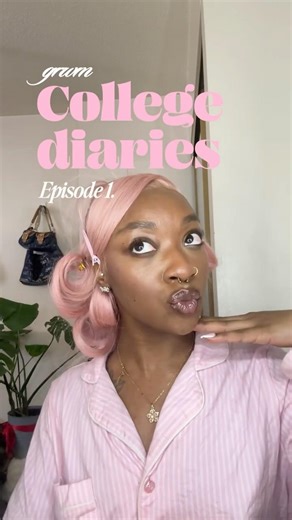 last semester of undergrad🥹💕🫧✨🎀 #grwm #collegelife #morningroutine #makeup #hairtutorial