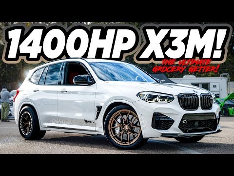 1400HP AWD SUV?! BMW X3M Grocery Getter | 3.9 Sec 60-130MPH!