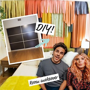 We Couldn't PAINT The Walls?! 🎨 *Room Makeover* | Mr. Kate