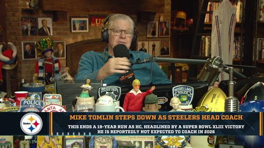 "I think Mike Tomlin probably felt, after 19 years, 'I need to take a big deep breath here.' He's 53." – DP gives his thoughts on Mike Tomlin stepping down as #Steelers HC. | The Dan Patrick Show