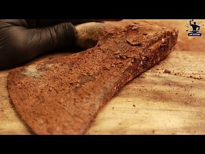 Making a Viking Axe: Restoring an Old Axe with Unique Engravings