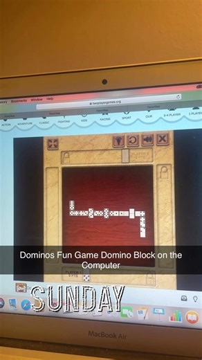 Dominos Fun Game Domino Block on the Computer