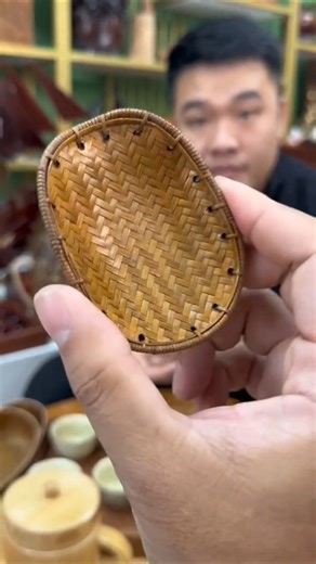 Turtle shells can be made in so many ways! #RattanWeaving #BambooWeaving #Craftsman #PureHandicraft