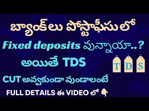 Why Form 15G or Form 15H?