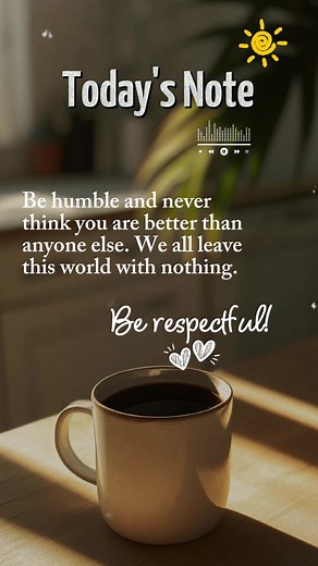 Be Humble — Short Motivational Clip