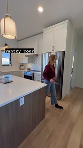 Hinge Cabinets & Millwork on Instagram: "Making the most of your butler’s pantry! Whether it’s a cozy nook or a spacious room, it’s all about using your space wisely to create a functional and stylish pantry. Our designers at Hinge can help you get creative. 💡 Builder: @appleridgedevelopments Hinge Designer: Danyka Jurgens #kitcheninspiration #butlerspantry #pantryorganization #storageideas #kitchendesign #customcabinets #beinspired #loveyourhome"