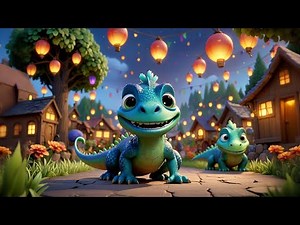 Baby Dragon’s Fire Dance | Fun Dragon Song for Kids | Magical Nursery Rhyme