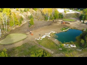 Spreading Topsoil for a New Lawn | Building a Backyard Golf Course