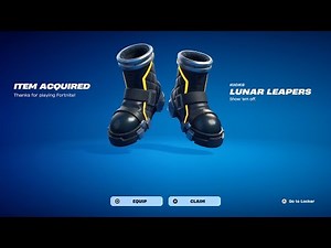 How to Get Lunar Leapers Kicks NOW FREE In Fortnite!