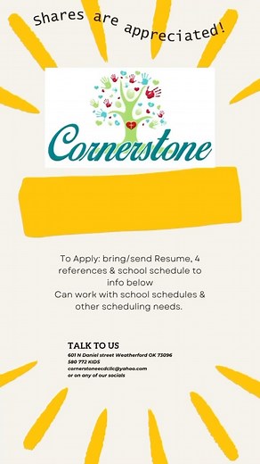 27 reactions · 28 shares | We will have 2 positions opening in May for our 2 teachers headed on maternity, could become a permanent position. | Cornerstone Early Childhood Development Center LLC | Facebook
