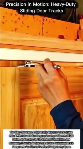 Precision in Motion: Heavy-Duty Sliding Door Tracks
