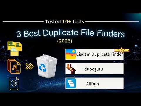 3 Best Duplicate File Finders for PC in 2026 (Speed & Accuracy Tested)