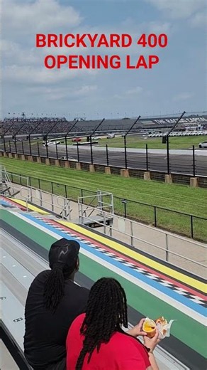 Brickyard 400 opening lap! #nascar #brickyard #racecar #racing #v8