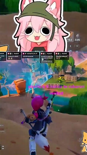 The cleanest Fortnite 360 ​​ever 🔥 #fortnite #trickshot #clip #vtuberclips #anime #waifu #streamer