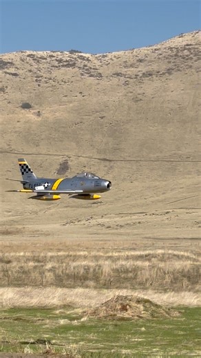 1.5M views · 9.3K reactions | F86 slow fly by, at California Jets 2025! #rc #rcsquadron #rcjet #jets #aviation #aviationlovers #avaitiongeek #turbinejets #turbine #airshow #airshow2025 #jetrally #usaf #usnavy #usmc #usairforce #californiajets | RC Squadron | Facebook