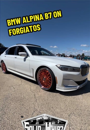 BMW Alpina B7 with 24-Inch Forgiato Wheels