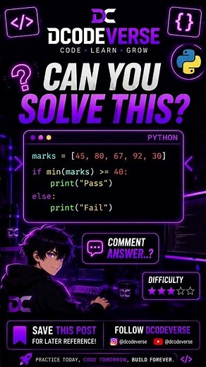 99% Beginners Get This Python Question Wrong! 🤯 #coding #python #programming #dcodeverse