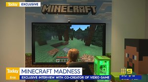 The world has gone mad for Minecraft! 🏝️🎮 We speak exclusively with one of the co-creators of the popular video game. #9Today | WATCH LIVE 5.30am | TODAY