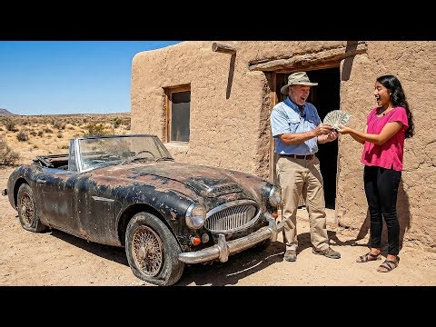 We bought that Austin Healey 3000 for just $300! It was rusty in the desert (Full Restoration)
