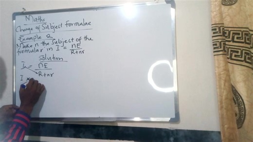 Check out a step by step explanation to example 3 on the topic: Subject of the Formulae. Follow me for more videos everyday | Christopher Okon