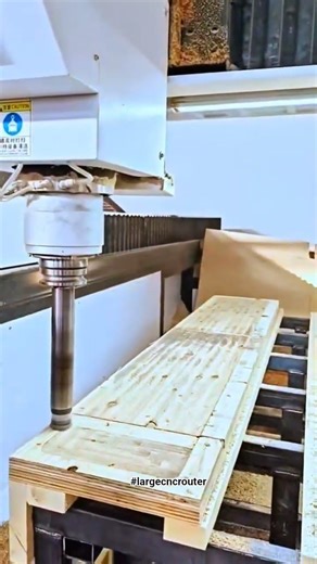 Large CNC Router Making Wooden Mold for Metal Casting