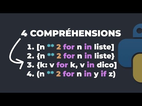 4 Types of Comprehensions in Python (list, dict, set, ...)