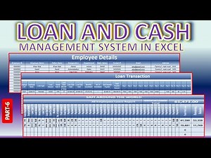 How to create Loan Ledger Statement in Excel with function | how to create ledger in ms excel