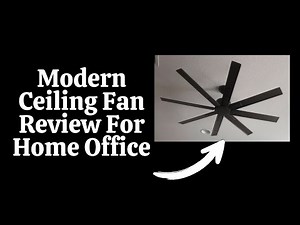 Modern Ceiling Fan Review | Quiet, Stylish & Easy to Install