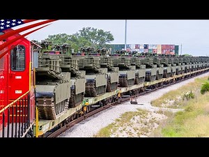 1-Mile Military Train – Texas to D.C. with Tanks, Armor, and More for Army’s 250th Parade