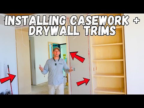 THE INSTALL: Drywall Z-Trims for Beautiful Shadow Lines
