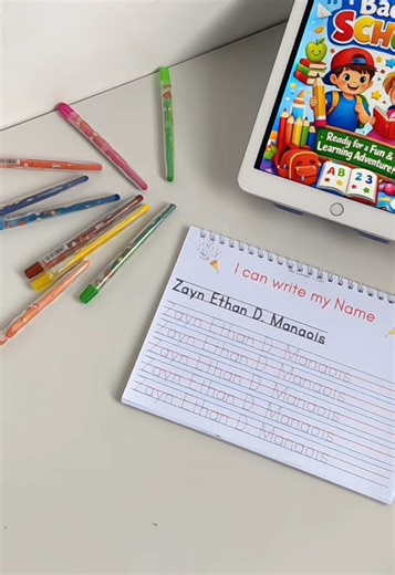 Personalized Tracing Pad Activities for Kids