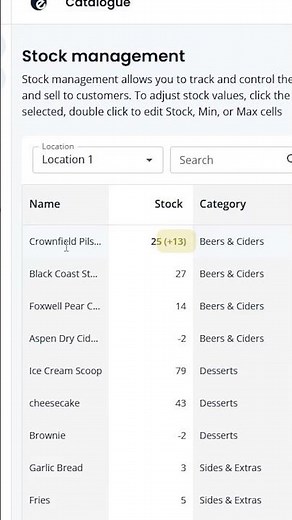 Epos Now Pro Tips: Manage Your Stock