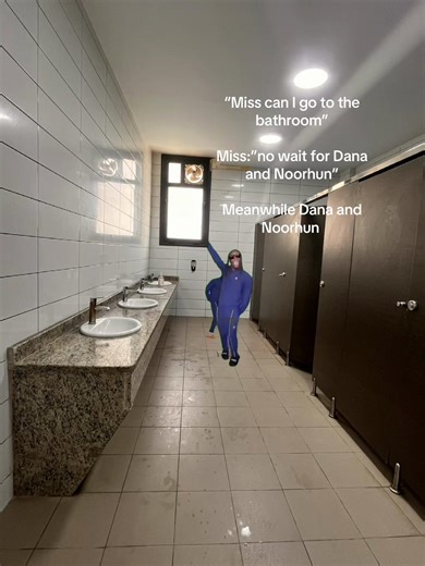 Funny Moments Waiting for Friends at School