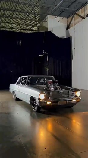 2.4K views · 30 reactions | SOLD: 1967 Chevy II Nova At just under 1,000hp on pump gas, this street car setup has a 871 Blower Shop blower atop a 496 Big Block Chevy with dual quad Holleys and custom headers running through a 3 speed automatic transmission!#gatewayclassiccars #nova #prostreet #blowermotor #musclecar | Gateway Classic Cars | Facebook