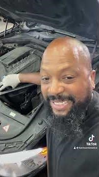 Bmw making a whistling noise coming from the engine. Valve cover replacement is needed. #automobile