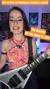 The Beatles "All You Need is Love" Multi-instrumentalist Cover #shorts #beatles #guitar