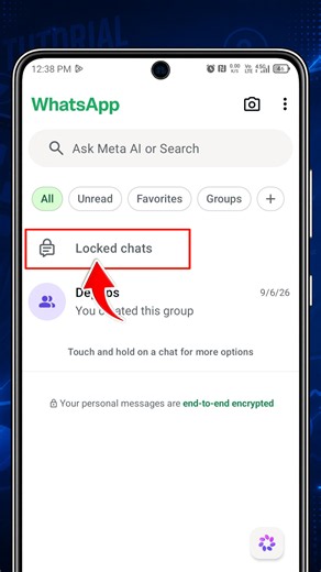 How to Lock WhatsApp Chat (2026) | WhatsApp Chat Lock Kaise Kare