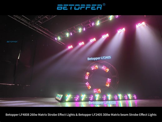 👍If you have these two lights, you can cover an entire show. 🎯LF2405 | LED Matrix Thunder Curtain • High-density RGB White LED matrix • Rainfall & cascading visual effects • Full pixel mapping control • 1–30Hz powerful white strobe • Built for concerts, shows & immersive scenes 👇Learn more: https://betopperdj.com/products/betopper-lf2405-384x0-3w-rgb-256x5w-golden-white-led-strobe-light 🎯LF4808 | High-Impact LED Matrix • High-power white RGB strobe • Pixel mapping & zonal control • Beat-sync