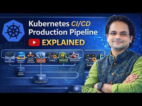 Kubernetes CI/CD Production Pipeline Explained | LAB-9 | Real DevOps Workflow (Beginner to Advanced)