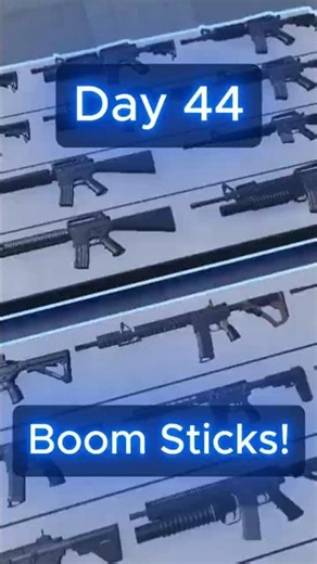 Day 44: Adding weapons into my Roblox game!