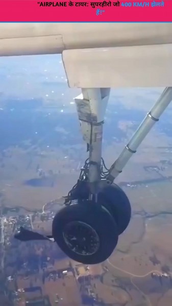 "Airplane के टायर: सुपरहीरो जो 400 km/h झेलते हैं!"#viral #trendingshorts #aviation