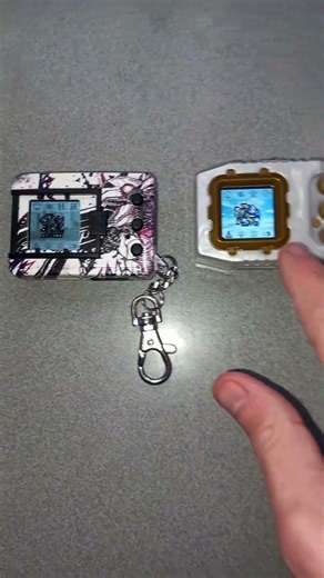 Digimon Pendulum y Godzilla Color. Godzilla 1999 y Dominimon a una calavera de caer derrotados.