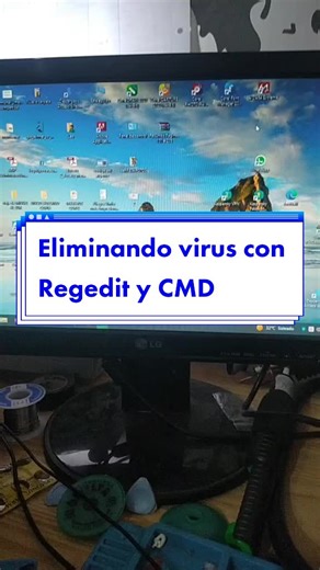 Eliminando virus con Regedit y CMD en Windows 10