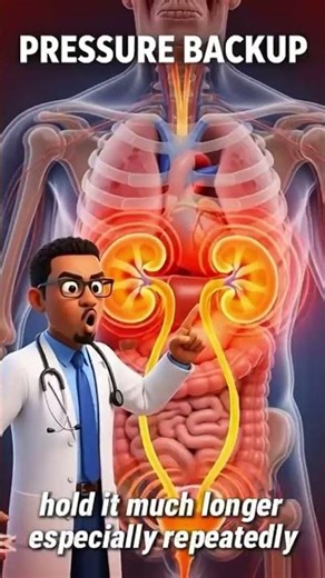 What REALLY happens if you hold your pee 😳🚽