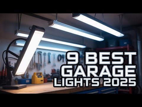 ✅Top 9 Best Garage Lighting Options in 2025