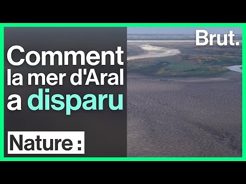 How the Aral Sea Disappeared