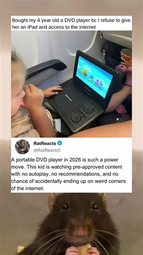 Giving A Four Year Old A Portable Video Player Is An Absolute Power Move